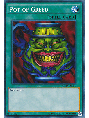 Pot of Greed - YGLD-ENB26 - Common