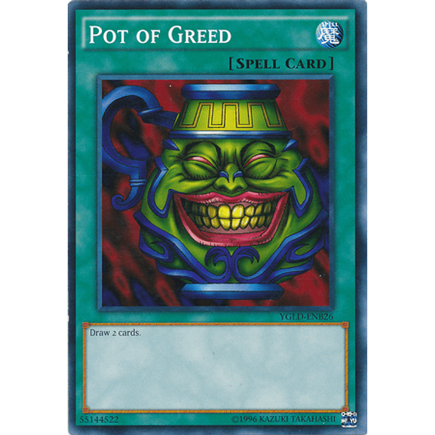 Pot of Greed - YGLD-ENB26 - Common