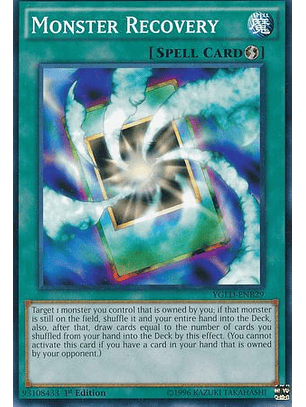 Monster Recovery - YGLD-ENB29 - Common