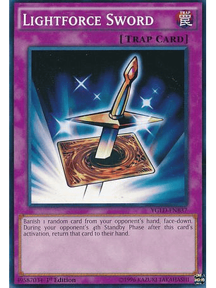 Lightforce Sword - YGLD-ENB37 - Common 