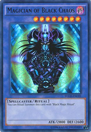 Magician of Black Chaos - YGLD-ENC01 - Ultra Rare 1