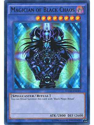 Magician of Black Chaos - YGLD-ENC01 - Ultra Rare