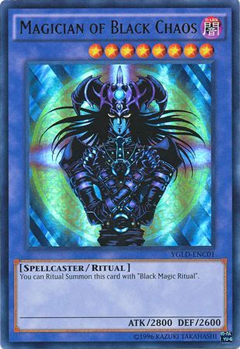 Magician of Black Chaos - YGLD-ENC01 - Ultra Rare