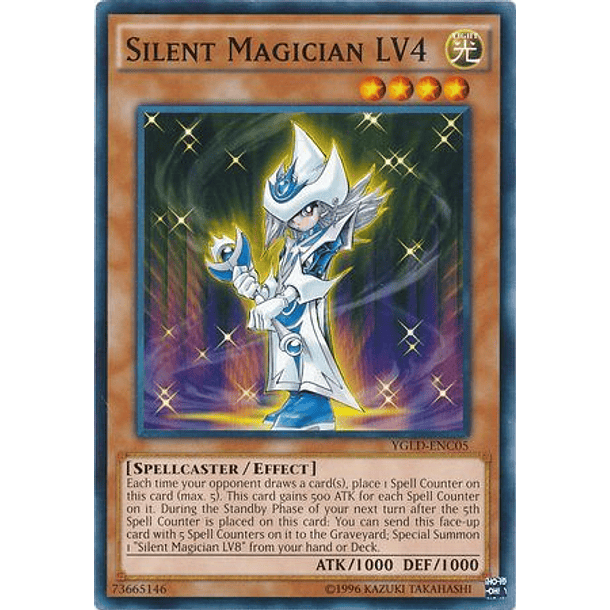 Silent Magician LV4 - YGLD-ENC05 - Common