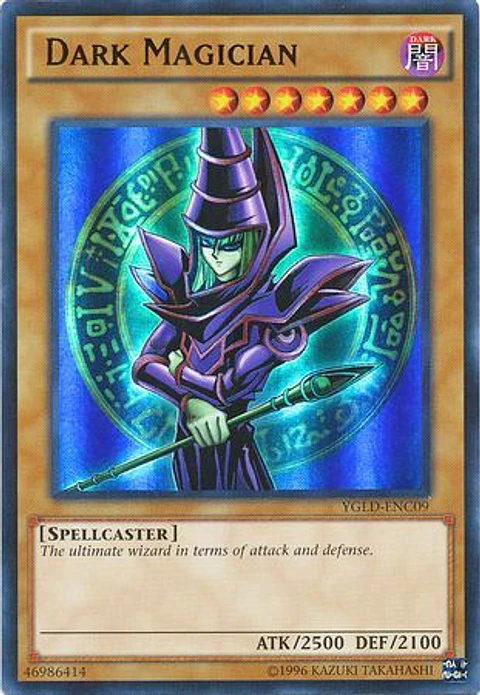 Dark Magician - YGLD-ENC09 - Ultra Rare