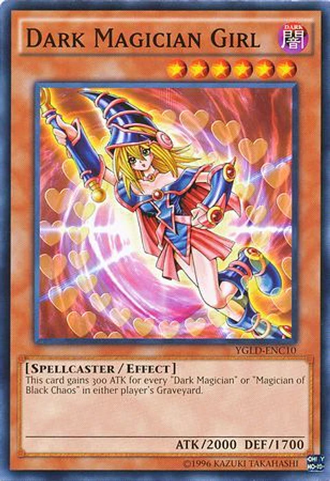 Dark Magician Girl - YGLD-ENC10 - Common