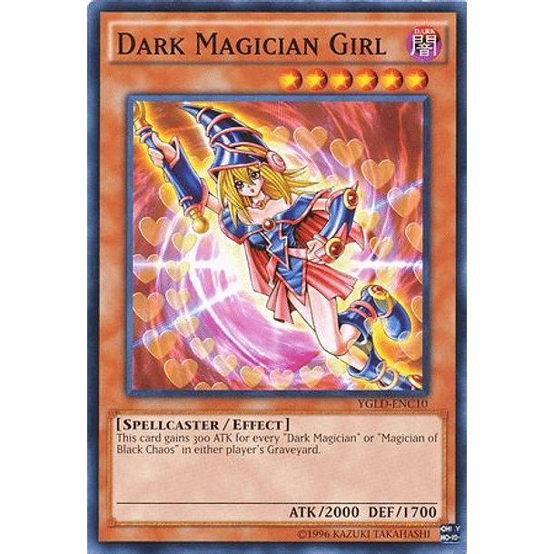 Dark Magician Girl - YGLD-ENC10 - Common