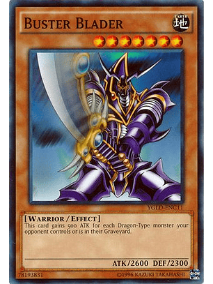 Buster Blader - YGLD-ENC11 - Common