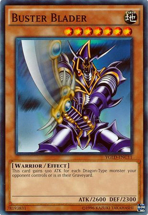 Buster Blader - YGLD-ENC11 - Common