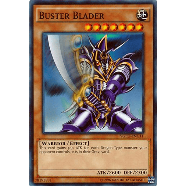 Buster Blader - YGLD-ENC11 - Common