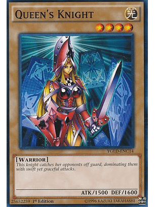 Queen's Knight - YGLD-ENC14 - Common