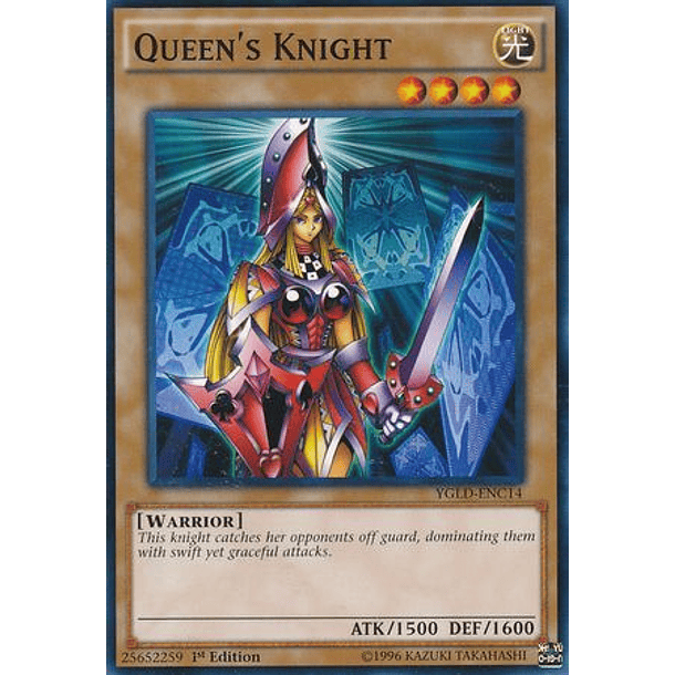 Queen's Knight - YGLD-ENC14 - Common