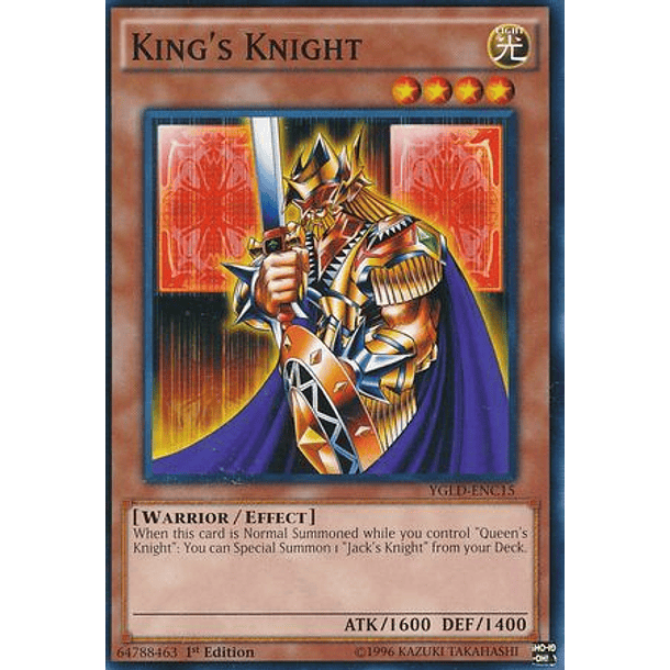 King's Knight - YGLD-ENC15 - Common