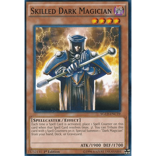 Skilled Dark Magician - YGLD-ENC19 - Common