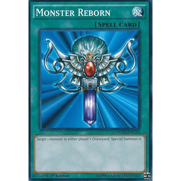 Monster Reborn - YGLD-ENC24 - Common