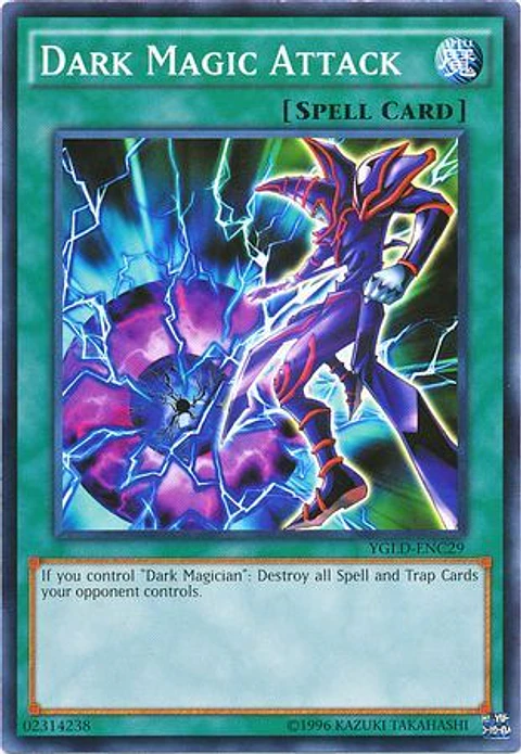 Dark Magic Attack - YGLD-ENC29 - Common 