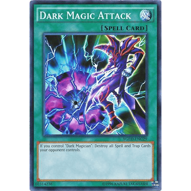 Dark Magic Attack - YGLD-ENC29 - Common 