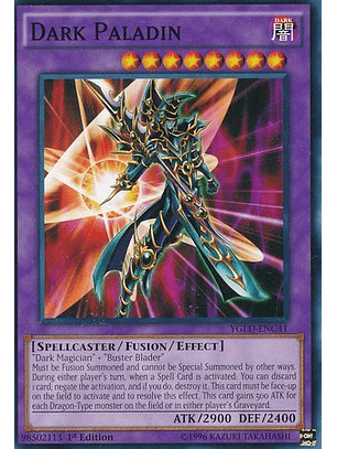 Dark Paladin - YGLD-ENC41 - Common