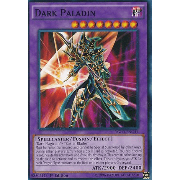 Dark Paladin - YGLD-ENC41 - Common