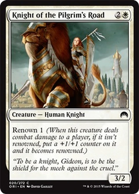 Knight of the Pilgrim's Road - ORI - C 