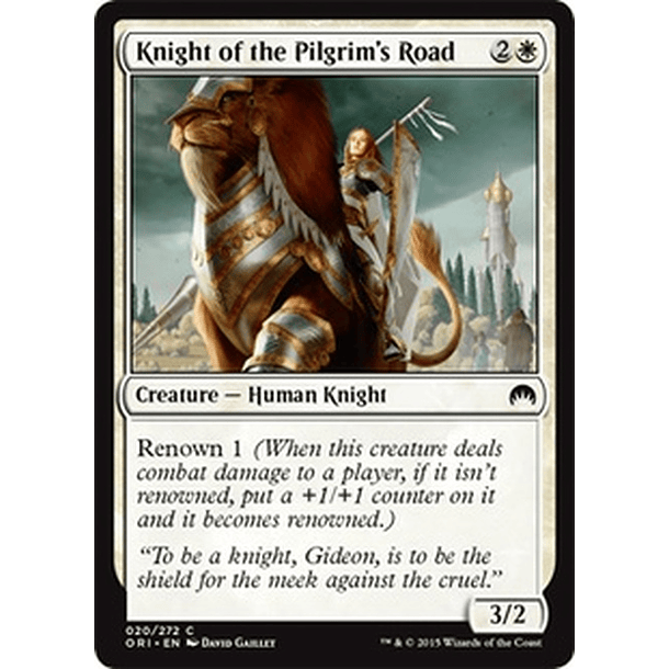 Knight of the Pilgrim's Road - ORI - C 