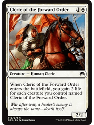 Cleric of the Forward Order - ORI - C 