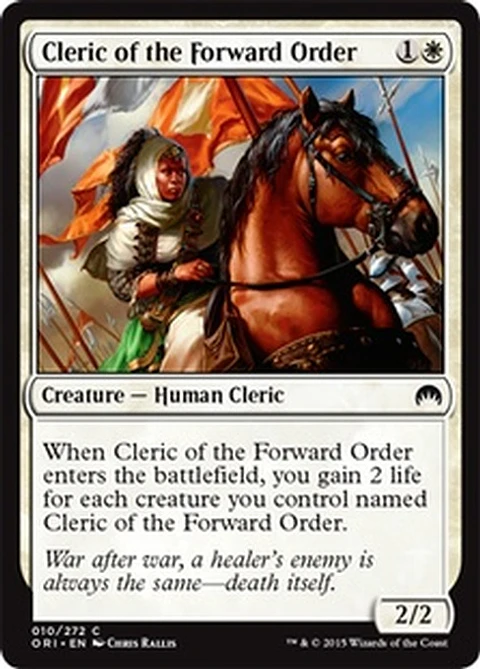 Cleric of the Forward Order - ORI - C 