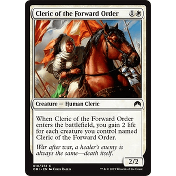 Cleric of the Forward Order - ORI - C 