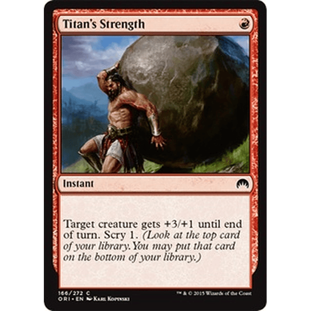Titan's Strength - ORI - C 