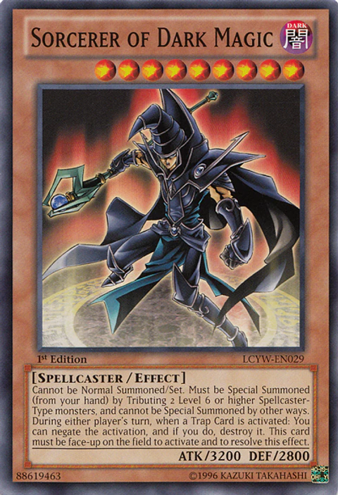 Sorcerer of Dark Magic - LCYW-EN029 - Common 