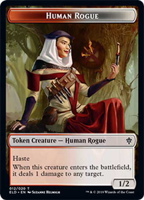 Human Rogue Token - ELD - 012 - T  1