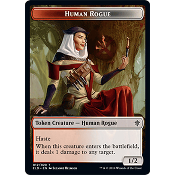 Human Rogue Token - ELD - 012 - T 