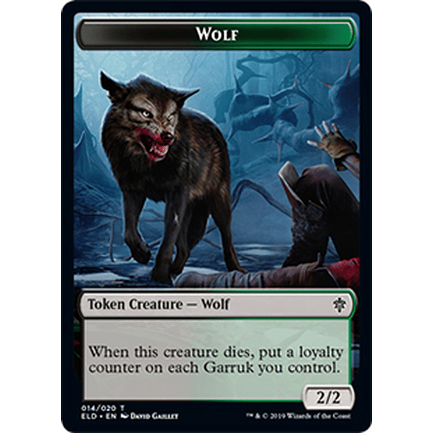 Wolf Token - ELD - 014 - T 