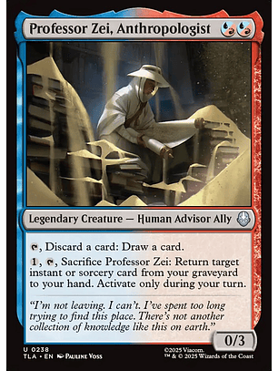 Professor Zei, Anthropologist - TLA - U