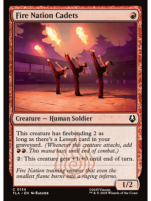 Fire Nation Cadets - TLA - C