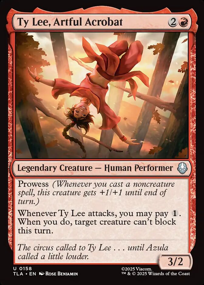 Ty Lee, Artful Acrobat - TLA - U 1
