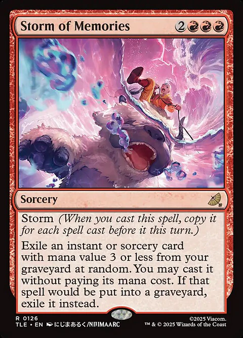 Storm of Memories - TLA - R
