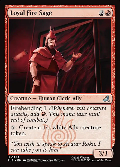 Loyal Fire Sage - TLA - U