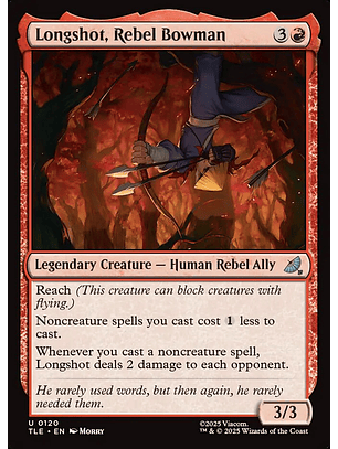 Longshot, Rebel Bowman - TLA - U