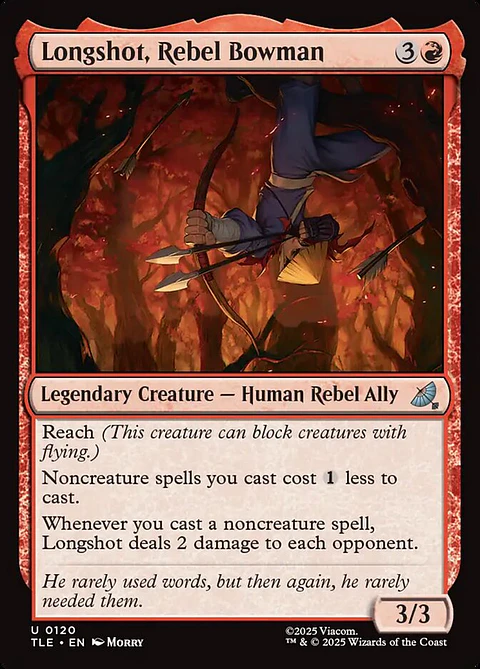 Longshot, Rebel Bowman - TLA - U
