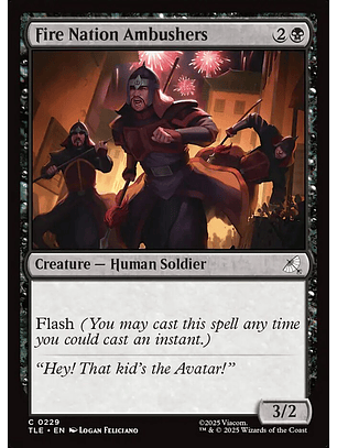 Fire Nation Ambushers - TLA - C