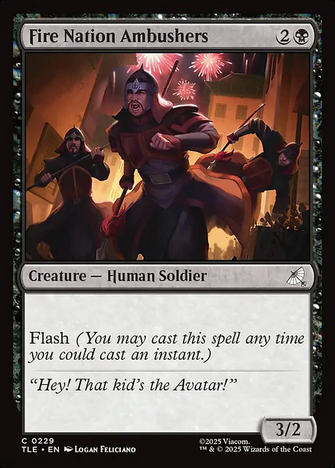 Fire Nation Ambushers - TLA - C