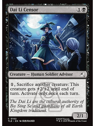 Dai Li Censor - TLA - C