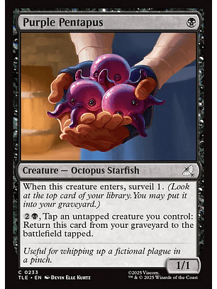 Purple Pentapus - TLA - C
