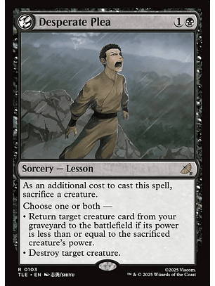 Desperate Plea - TLA - R