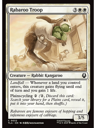 Rabaroo Troop - TLA - C