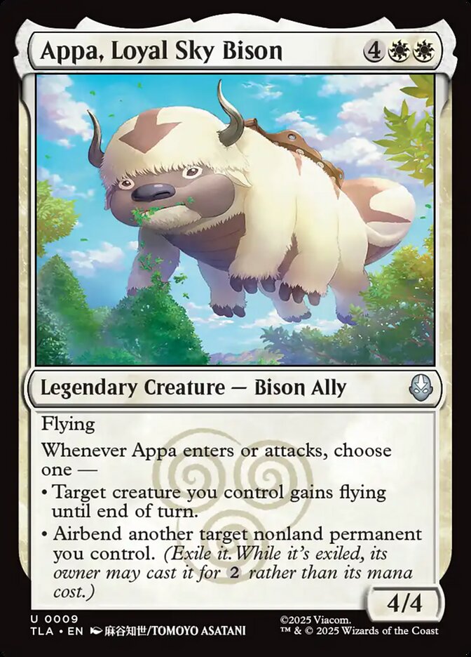 Appa, Loyal Sky Bison - TLA - U 1