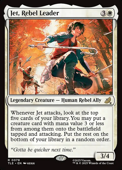 Jet, Rebel Leader - TLA - R