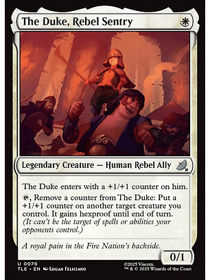 The Duke, Rebel Sentry - TLA - U