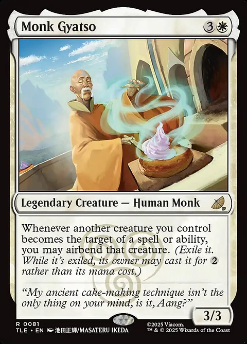 Monk Gyatso TLA - R
